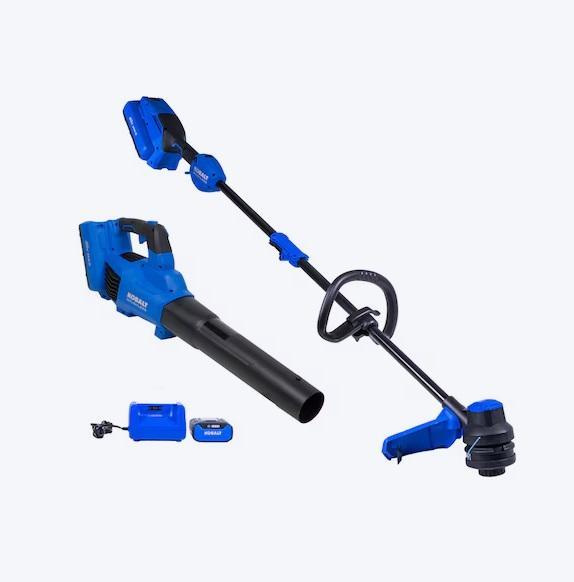 Kobalt Gen4 40V Cordless Battery String Trimmer/Leaf Blower Combo, Metabo HPT 3.5in 15-Degree Frame Nailer -MSRP $2,317