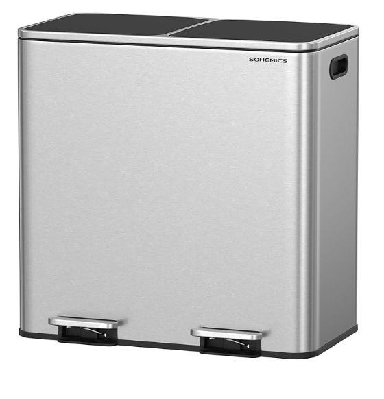 SONGMICS Trash Can, Plow & Hearth Metal Fireplace Screen, Braun FP3211SI Easy Prep Food Processor - MSRP $1,507