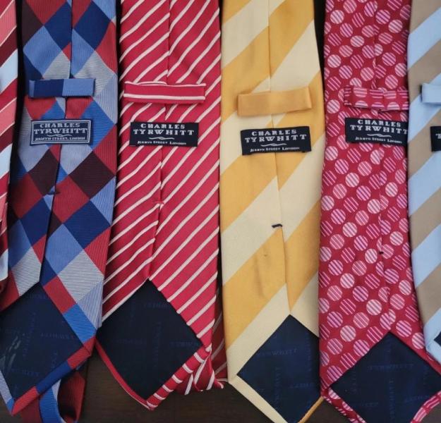 Charles Tyrwhitt Neckties Designer Woven Bulk Wholesale Silk Ties Rese
