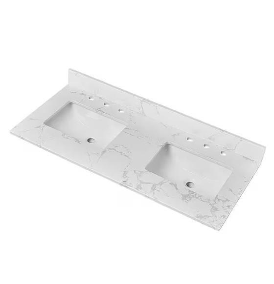 Plumbing - LANDOLT Vanity Top, HOMEIBRO, Pegasus, TETOTE, KeonJinn, Hampton Bay, PROOX, NTQ - Est Retail $2,335
