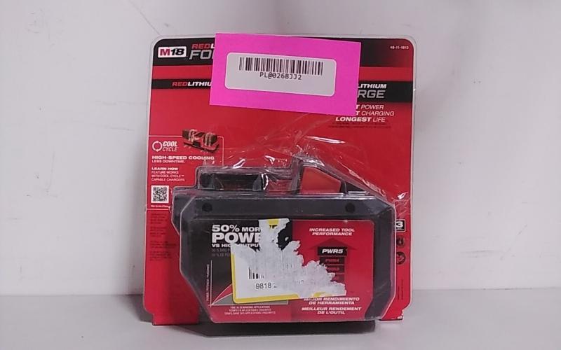 Milwaukee M18 18V Lithium-Ion REDLITHIUM FORGE HD 12Ah Battery Pack - MSRP $229