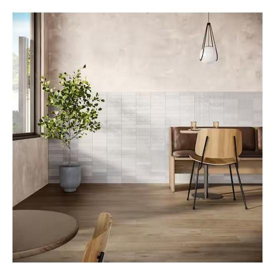 Ivy Hill Amagansett Gin White 3 in. x 8 in. Mixed Finish Ceramic Subway Wall Tile - Est Retail $2,304- 1plt