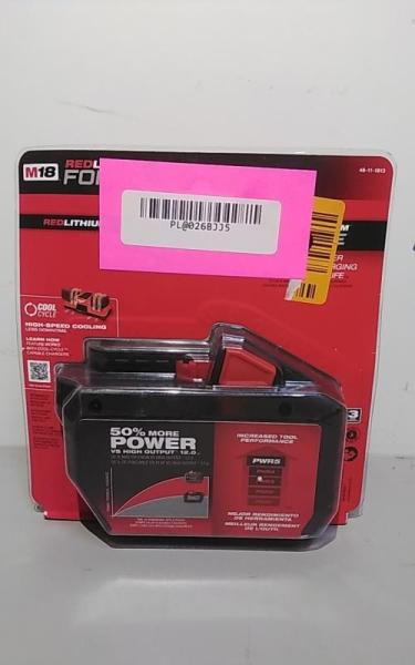 Milwaukee M18 18V Lithium-Ion REDLITHIUM FORGE HD 12Ah Battery Pack - MSRP $229