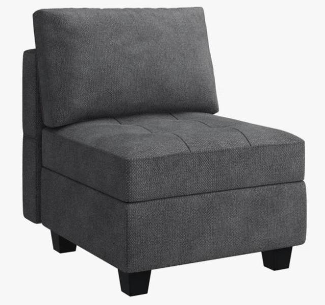Furniture - Carton C: Chaise Seat & Back Frame, Gabe King Solid Wood Bed, Solomon Queen Bed, Oliver Queen - MSRP $1,656