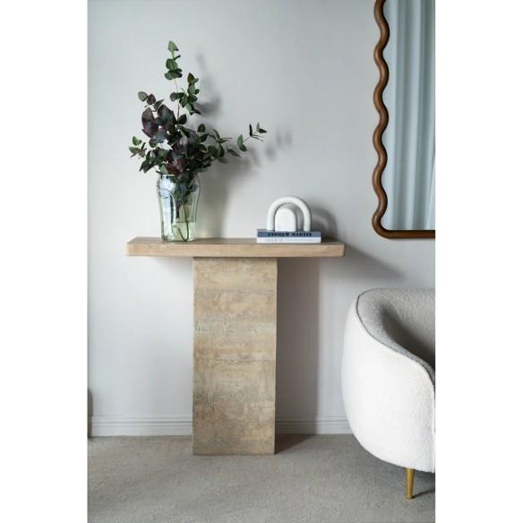 Home Decor - Elser End Table, Hanshelmut Chandelier, Marissa Faux Leather Nesting Trunks - MSRP $3,190
