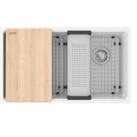 Franke MAG11031OW-PWT-WKC Workstation Kitchen Sink - MSRP $1,231