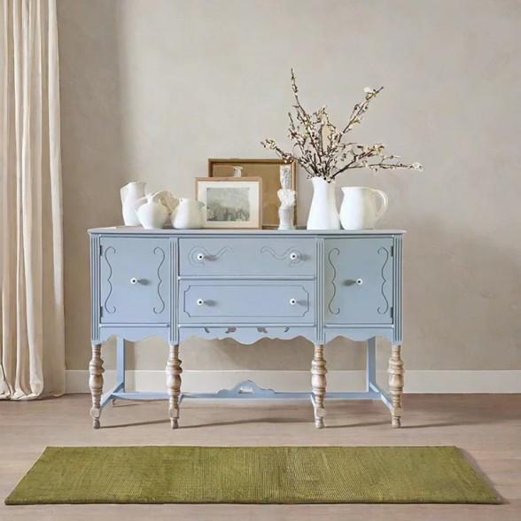 Furniture - Vivid Space Creation Art Design Sideboard, Win Stellar Closet Door, Dronfield Arch Mirror - MSRP $3,208