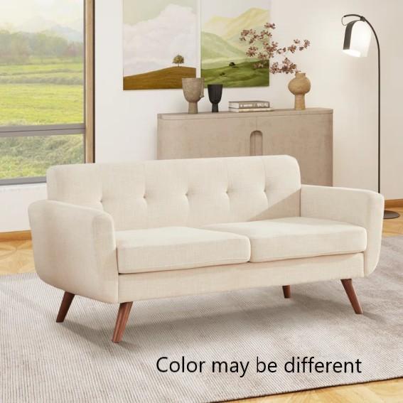 Furniture - Jadier Loveseat, Sirine Swivel Counter Stools, Latitude Run Coffee Table - MSRP $1,852