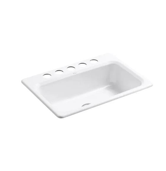 Kohler K-5832-5U-0 Kitchen Sink - MSRP $779
