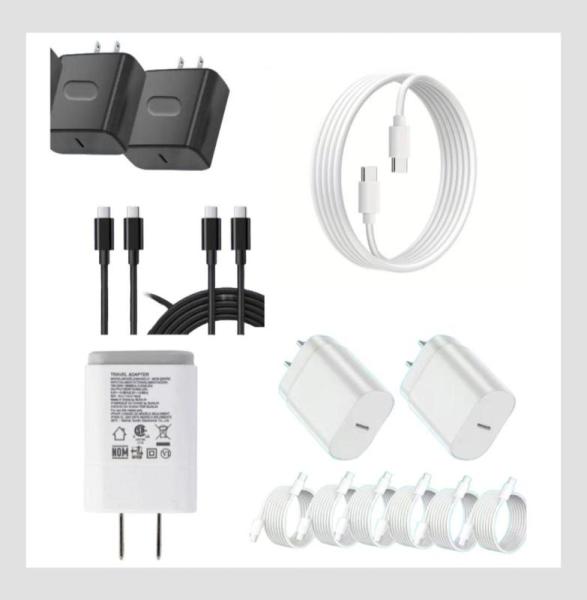 USB-C Adaptors, LG OEM Chargers & Cables