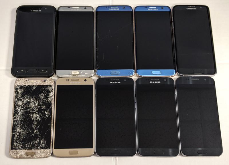 Samsung Galaxy S7 Edge, S7, S6 Edge+, & More, 86 Units, MSRP $61,700