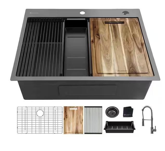 Plumbing - Glacier Bay, Pfister, SKYSHALO, Dueyeeri, BWE, KeonJinn, Rheem, Alaterre Furniture - Est Retail $7,001