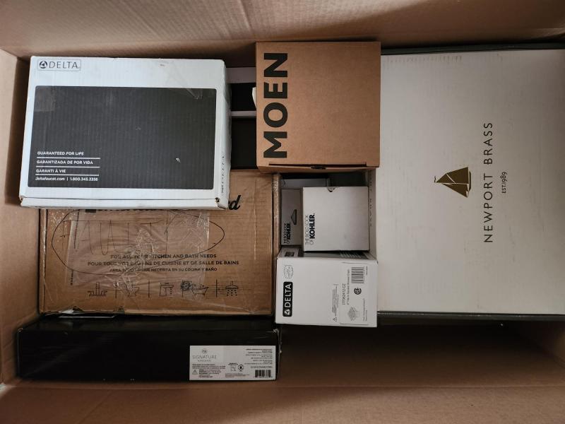 Home Improvement - Newport Brass, Delta, Kohler - MSRP $5,367