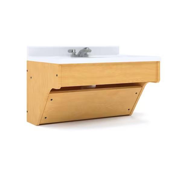 Kitchen & Bath- TOT MATE Sink Wall Mounted Kids Bathroom Vanity, DreamLine, Hampton Bay, HDC - Est Retail $1,211- 2plts