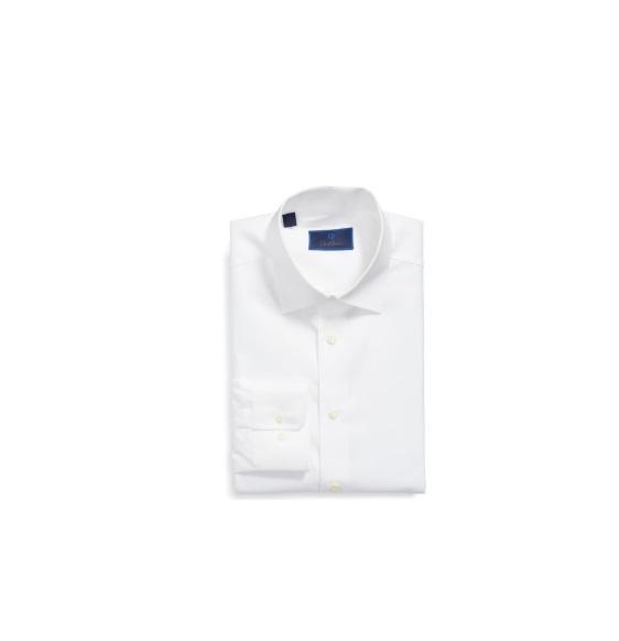 Apparel - David Donahue Regualr Fit Long Sleeve Twill Dress Shirt, BOSS Zip-Up Jacket Sweatshirt - Original MSRP $1,784