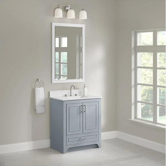 Miseno MN241V30SBL Vanity Set - MSRP $649