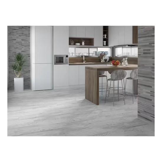 American Ceramic Company Tash Gray/Matte 10 in. x 60 in. Porcelain Floor and Wall Tile - Est Retail $2,815 - 1 plt