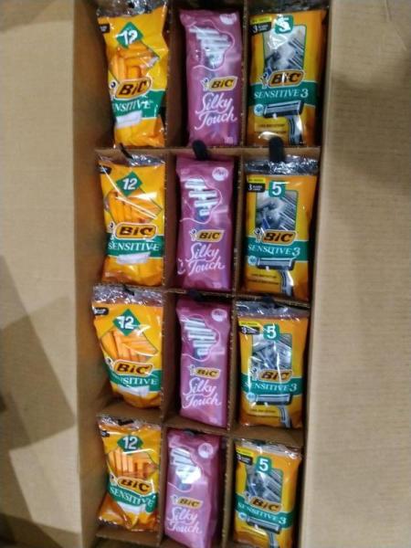 Health and Beauty - Bic Disposable Men's and Women's Razors - MSRP $1,080