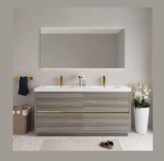 ABRUZZO Color Bathroom Vanity w/Top - MSRP $1,224