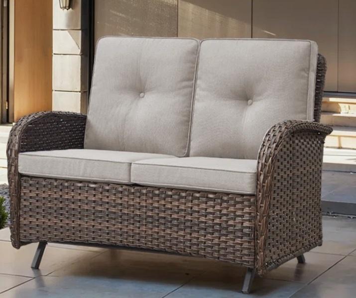 Housewares - Veronica Cirino - Brown Tiered 1-light Polished Handwoven Adjustable Light, Gaetanino Glider - MSRP $1,289