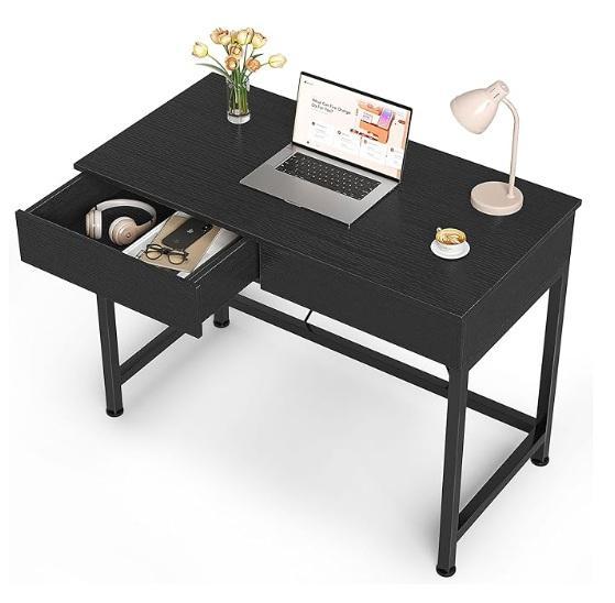 Mexin Small Black 40in Desk 2- Drawers, Nissan Rogue Headlights Assembly, Wiserset Arched Antique Mirror - MSRP $1,153