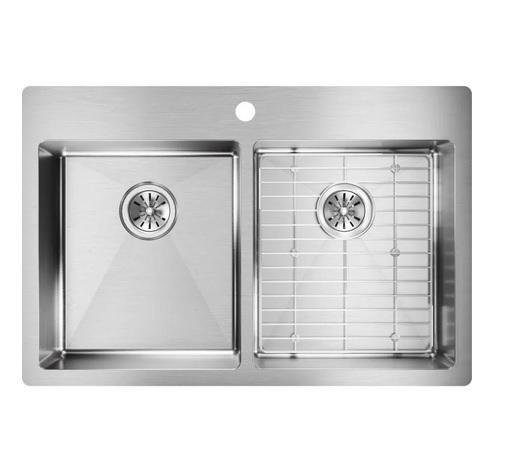 Elkay ECTSRAD33226TBG1 Stainless Steel Kitchen Sink - MSRP $713