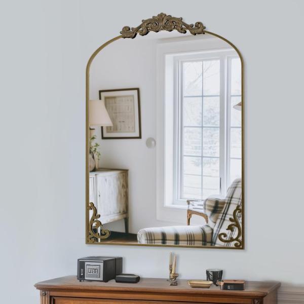 Home - Vintage Wall Mirror, Minuteman Hearth Tool Set, Pelonis Space Heater - MSRP $5,783