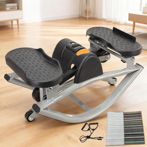 Sports - WIKONALK Portable Side-Side Rock Steppers, AoraPulse Vibration Exercise Machines, Fishing Combos - MSRP $5,736