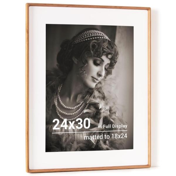 Home - DJAR Lg H-Frame Painting Art Easels, Fun Memories 24x30 Cherry Wood Poster Frame, Lightshare Tree - MSRP $5,385