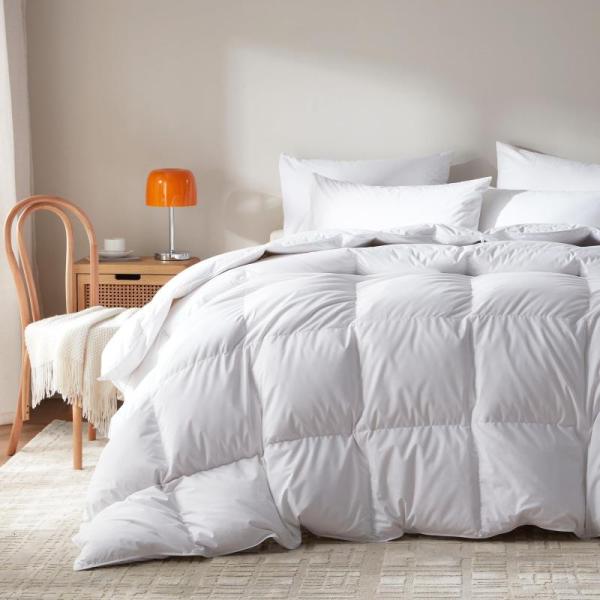 Home - Wenersi Goose Down Comforter, Lasko Space Heater, Valery Christmas Ornament Set - MSRP $1,694