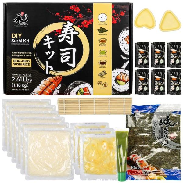 Grocery - YUHO Sushi Kit, FlapJack Vegan Chocolate Chip Oat Bars, Zofia Sweet Yogurt Covered Fruit Snacks - MSRP $3,707