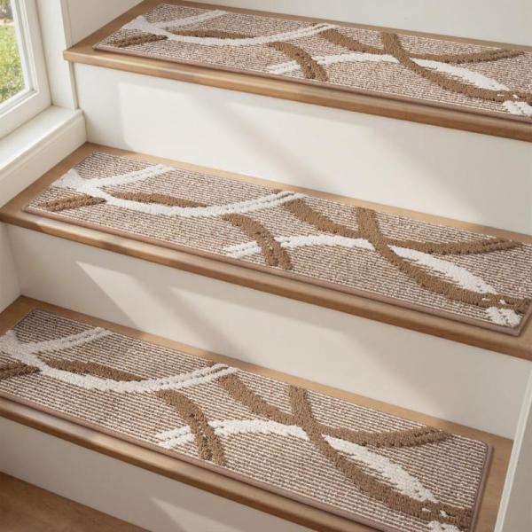 Furniture - PADOOR Non-Slip Stair Treads, PAPAGIFTREE 4-Tier Slim Rolling Storage Carts, chakme Rugs - MSRP $1,283