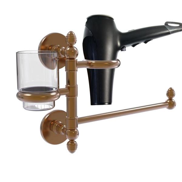 Home Improvement - Allied Brass Hair Dryer Rack, JaxiLano Bidet Attachment, DeuForge Cabinet Handle - MSRP $1,678