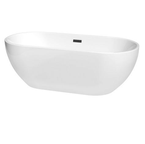 Wyndham Collection WCOBT200067 Soaking Bathtub - MSRP $786