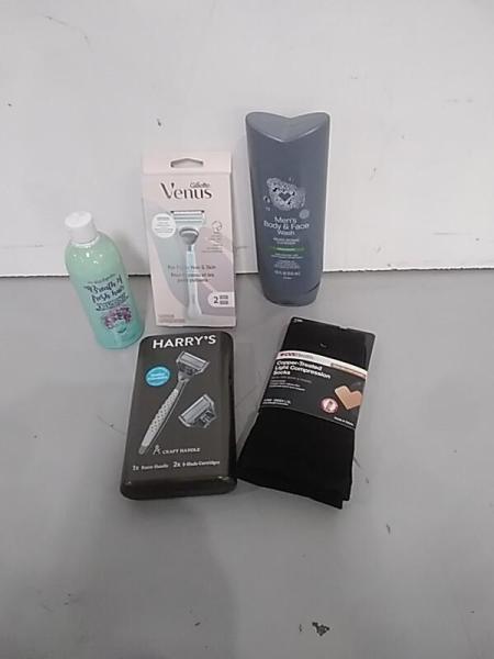 Health and Beauty - Plum Beauty Amethyst Facial Roller, Harry's Razor, Native Hair Mask - MSRP $7,343