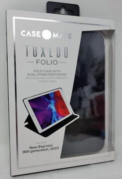 Case-Mate Venture Folio Case for iPad Mini (6th Gen) Tablet