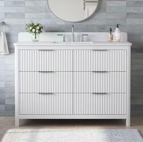 Kitchen & Bath - DELUXE DL LIVING, Hanikes, Hampton Bay - Est Retail $914- 1plt