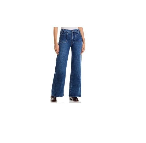 Apparel - Frame Le Slim Palazzo Modernist Pocket Jeans, Eliza J Off-the-Shoulder Ruched Gown - Original MSRP $2,658