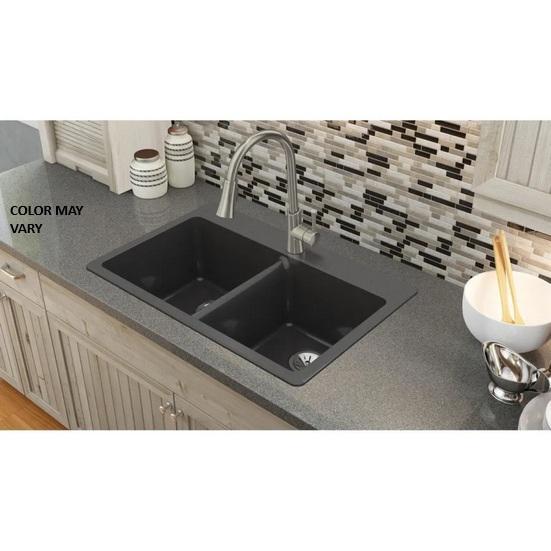 Elkay ELX3322CH0 Quartz Composite Kitchen Sink - MSRP $755