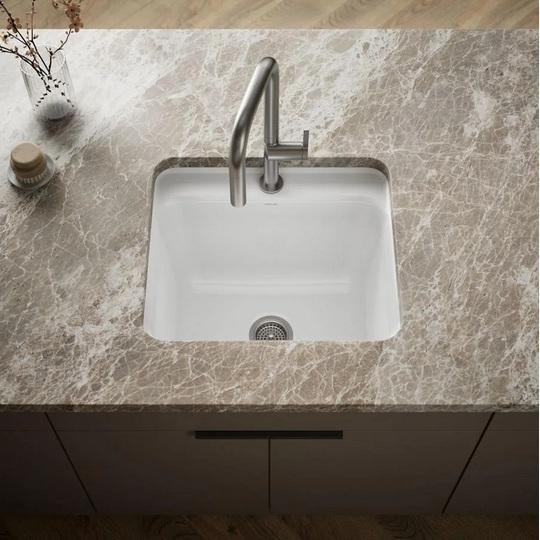 Kohler K-19017-1-0 Cast Iron Utility Sink - MSRP $798