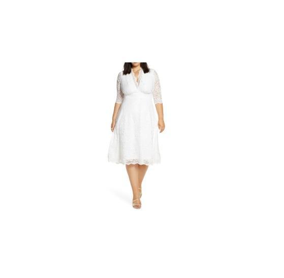 Kiyonna Plus Size Bella Lace A-Line Cocktail Dress & Assorted Apparel - Original MSRP $2,887