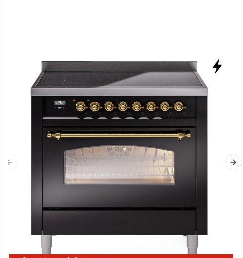 ILVE Nostalgie II 36 inch Dual Fuel Range - MSRP $7,247