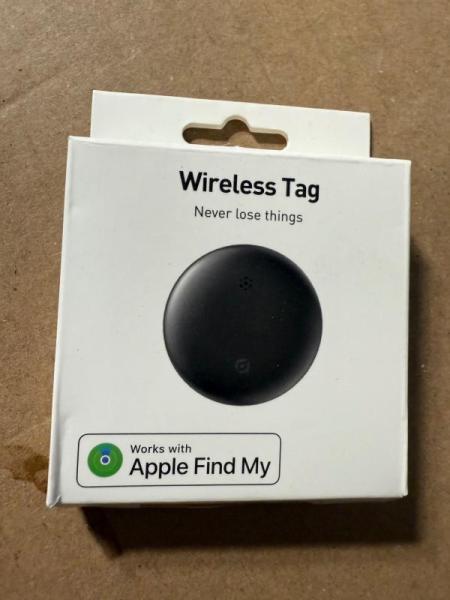 Wireless Bluetooth Tag Tracker Compatible with Apple Find My