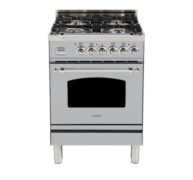 Brand New Italian 24-in Deep Recessed 5 Burners Convection Oven MSRP $9,896