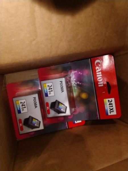 General Merch - Canon Pixma Ink Cartridges, Braintainment Word-Find Puzzle Books, Home Smart Candles  - MSRP $1,190