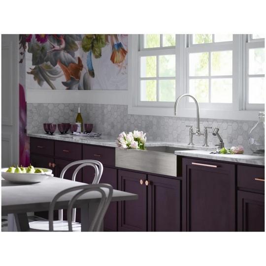 Kohler K-3943-NA Stainless Steel Kitchen Sink - MSRP $1,239