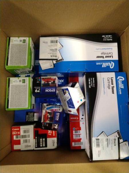 Printer Ink & Toner - Lexmark, Canon, Brother, Epson - MSRP $3,108