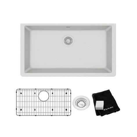 Elkay ELGRU13322WH0C Composite Kitchen Sink - MSRP $629