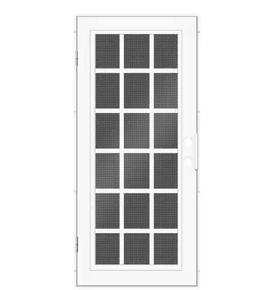 Doors & Windows - Unique Home Designs Right Hand Security Door, GAZEBEST, CALHOME, RITESCREEN - Est Retail $3,860