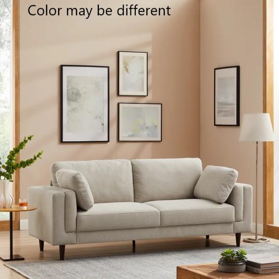 Furniture - Kraz Minimore Sofa, Sanctuary Console Table, Fenwick Bookcase Headboard - MSRP $1,609